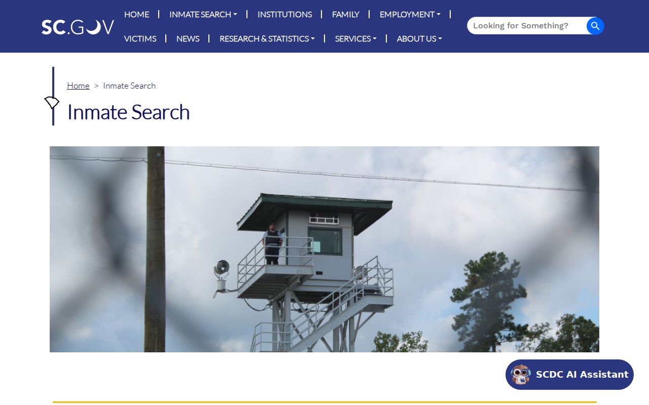 Lee County criminal records SCDC inmate search