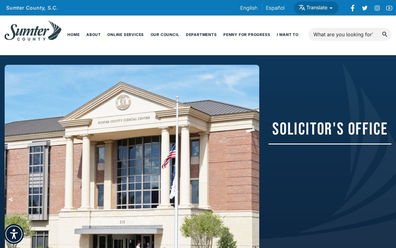 Lee County criminal records Third Circuit Solicitor office